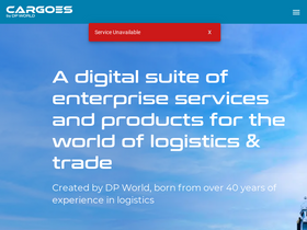 'cargoes.com' screenshot