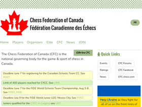 'chess.ca' screenshot