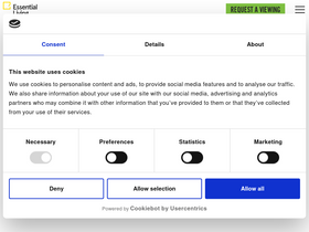 'essentialliving.co.uk' screenshot