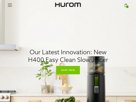 'hurom.com' screenshot