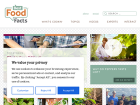 'bestfoodfacts.org' screenshot