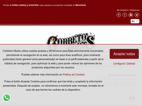 'corbetosboots.com' screenshot