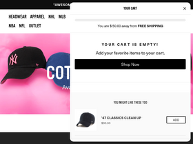 '47brand.ca' screenshot