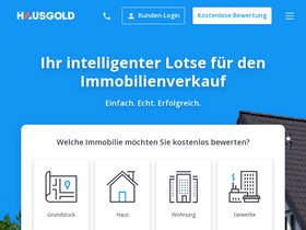 'hausgold.de' screenshot