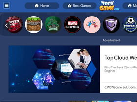 'tobygame.com' screenshot