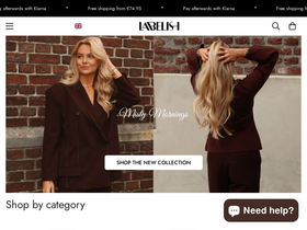 Labelish website screenshot