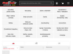 'majoauto.sk' screenshot