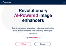 'deep-image.ai' screenshot