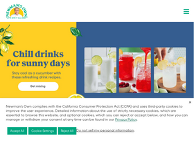 'newmansown.com' screenshot