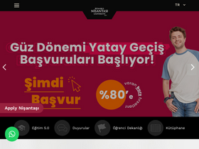 'nisantasi.edu.tr' screenshot