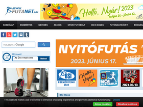 'uszas.futanet.hu' screenshot