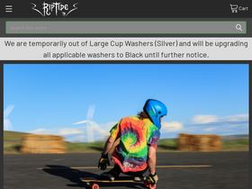 RIPTIDE SPORTS website screenshot