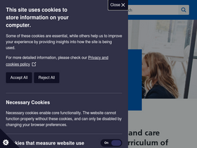 'leadershipacademy.nhs.uk' screenshot