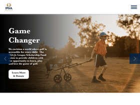 'pgareach.org' screenshot