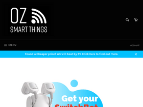 'ozsmartthings.com.au' screenshot