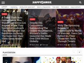 'happygamer.com' screenshot
