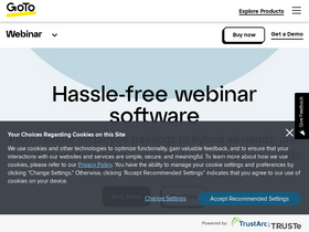 'gotowebinar.com' screenshot