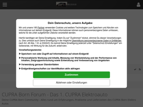 'born-forum.de' screenshot