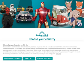 'deagostini.com' screenshot