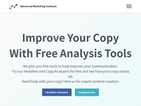 'aminstitute.com' screenshot