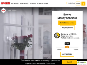 'cash4you.ca' screenshot