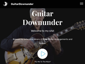 'guitardownunder.com' screenshot