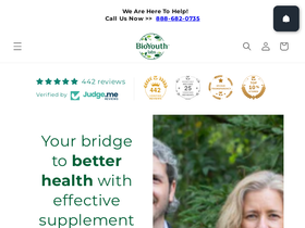 bioyouthlabs.com homepage screenshot