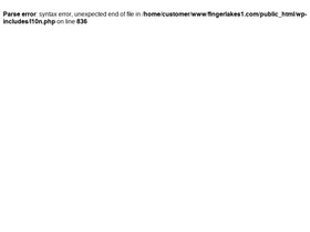 'fingerlakes1.com' screenshot