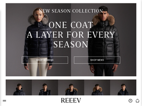 reeev.com homepage screenshot