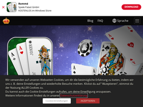'romme-palast.de' screenshot