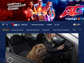 'telemundo48elpaso.com' screenshot