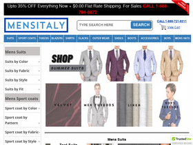 'mensitaly.com' screenshot
