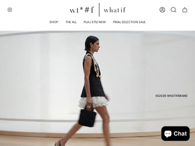 whatifbrand.com homepage screenshot