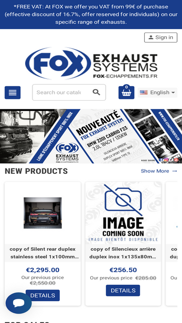 fox-echappements.fr