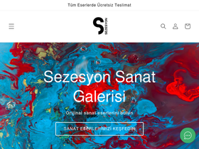 sezesyon.com homepage screenshot