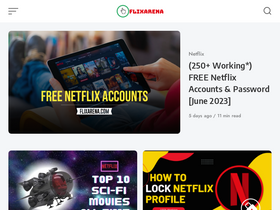 'flixarena.com' screenshot