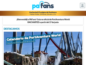 'pafans.com' screenshot