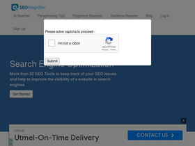 'seomagnifier.com' screenshot