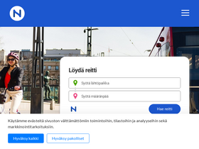 'nysse.fi' screenshot