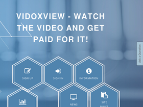 'vidoxview.biz' screenshot