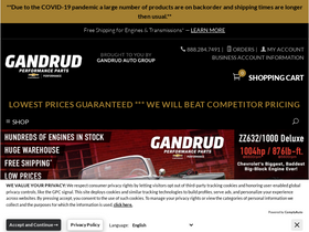 'gmperformancemotor.com' screenshot