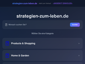 'strategien-zum-leben.de' screenshot