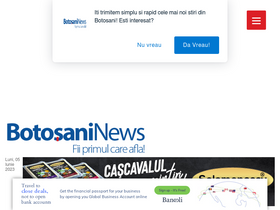 'botosaninews.ro' screenshot