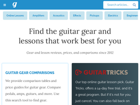 'guitarchalk.com' screenshot