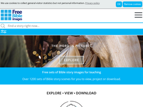 'freebibleimages.org' screenshot