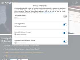 'smartlaw.de' screenshot