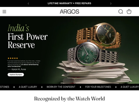 Argos Watches website screenshot