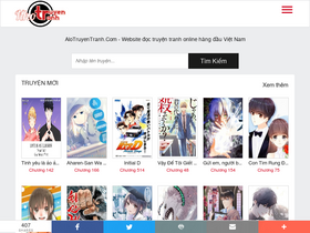 'alotruyentranh.com' screenshot