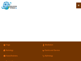 'religionworld.in' screenshot