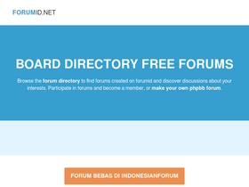 'forumid.net' screenshot